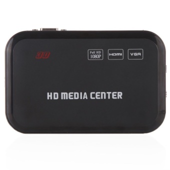 Gambar Full HD 1080P Media Player Center RM RMVB AVI MPEG MultiMediaVideoPlayer with HDMI YPbPr VGA AV USB SD MMC Port RemoteControl   intl