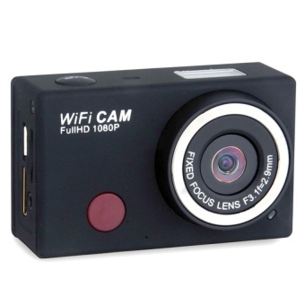 G386 WiFi Outdoor Sport Camera Waterproof Diving 1080P (Black) - intl  