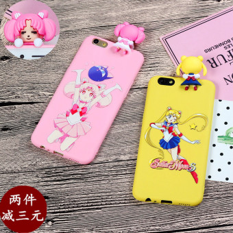 Gambar GE GE Casing Ponsel Matte OPPO A37 Pola Kartun
