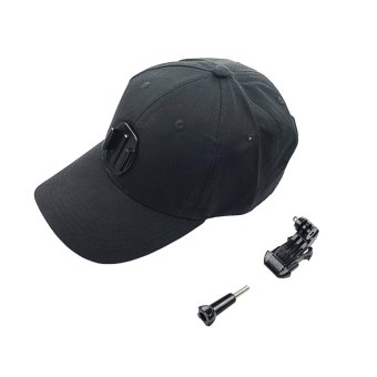 Gambar GearBear Baseball Hat Cap with J hook Buckle Mount For GoPro Hero 54 Session 3+ 3 2 1 XiaoYi SJcam Camera