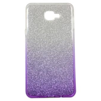 Gambar Glitter Case Samsung Galaxy A9 Motif Rainbow   Ungu