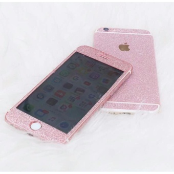 Gambar Glitter Skin Case For Oppo F3   Baby Pink