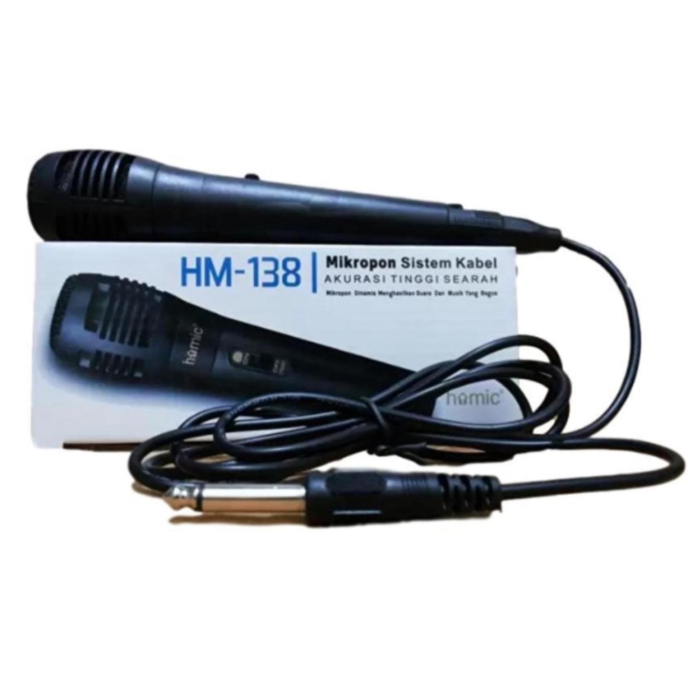 Gogo Grosir Homic Microphone Karaoke HM-138 Mini