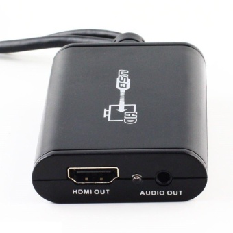 Gambar goong USB 2.0 To HDMI Converter With Audio Support   MirroringOrExtending Display   intl