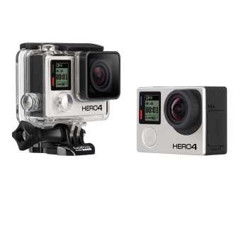 GoPro Hero 4 Black Edition Action Camera - Hitam