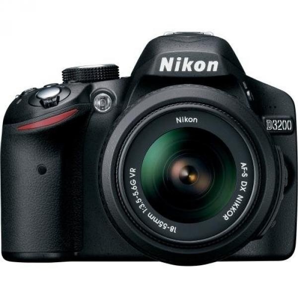 GPL/ Nikon D3200 24.2 MP CMOS Digital SLR with 18-55mm f/3.5-5.6 AF-S DX NIKKOR Zoom Lens (Certified Refurbished)/ship from USA - intl  