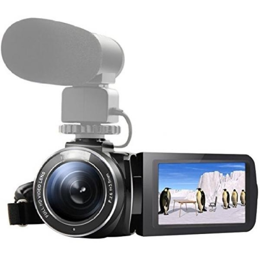 Gambar GPL  SEREE HDV 520 Camcorder WIFI External Microphone JackInputFHD1080p 24.0MP 3.0\