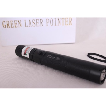 Gambar Green Laser Pointer 303 ( BIG )   Laser Hijau   2 Km   1 Mata