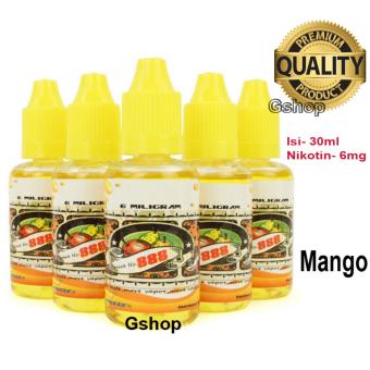 Gambar Gshop Premium E Liquids 30ml (Mango 888) 6mg Nicotine forElectronic Cigarettes