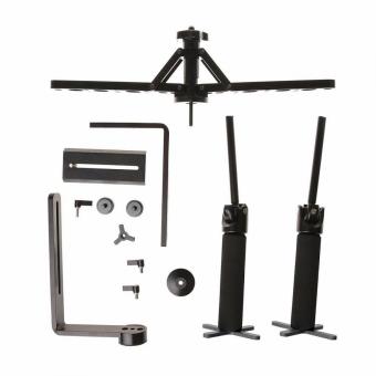 Handheld Stabilizer Camera Rig Gimbal 2-Axis for DSLR Canon NikonSony - Black