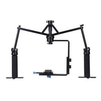 Handheld Stabilizer Camera Rig Gimbal 2-Axis for DSLR Canon NikonSony - Black