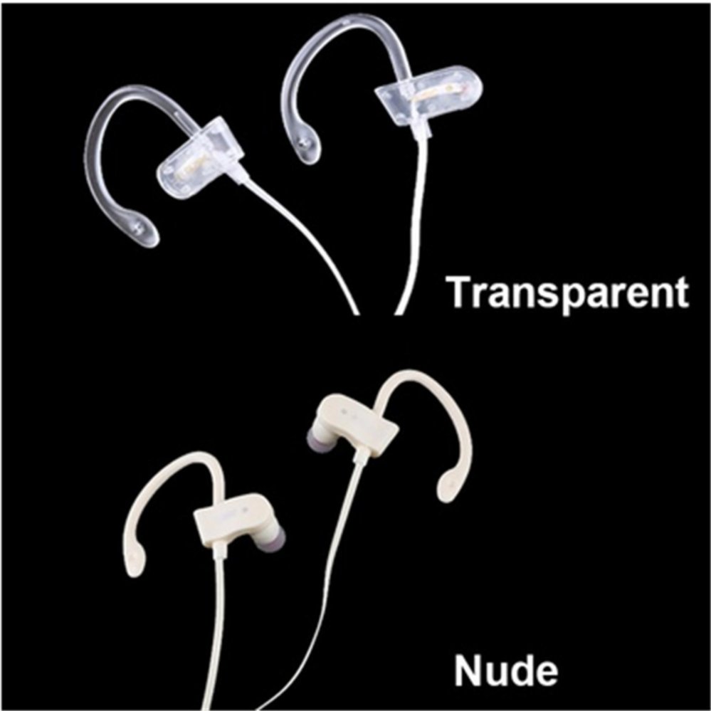 Hanyu Sport Berlari Stereo Blutooth Headphone Blutooth 4.1 Nirkabel In-Ear Earphone Headset untuk IPhone/Android (Hitam) -Intl