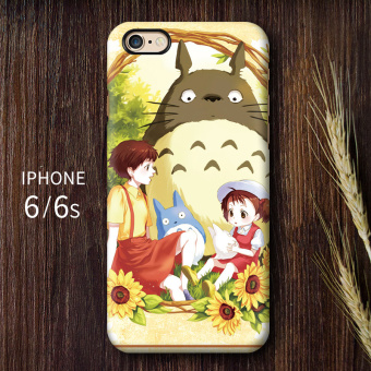 Gambar Hayao Miyazaki 6iphone6plus lucu kartun cangkang keras My Neighbor Totoro