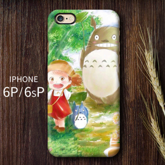 Gambar Hayao Miyazaki 6iphone6plus lucu kartun cangkang keras My Neighbor Totoro