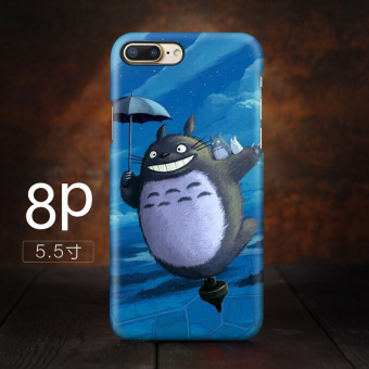 Gambar Hayao Miyazaki iphone8plus lucu kartun cangkang keras My Neighbor Totoro