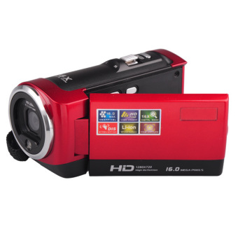 Gambar HD 777 Digital Portabel SDHC SD 32 GB Kamera Perekam Video (Merah)