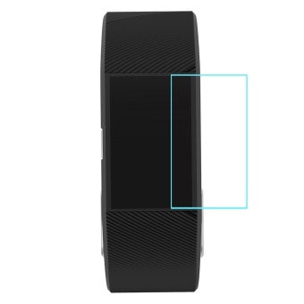 Gambar High Definition Ultra Clear Screen Protector+Wristband For FitbitCharge 2 BK   intl