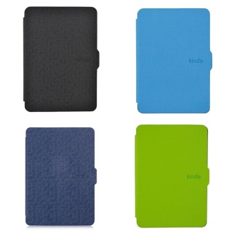 Gambar High Tech Smart Magnetic Wake E Book Readers Leather Case For Kindle Paperwhite 4 Colors intl