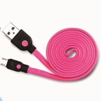 Hippo Caby Data dan Charger Micro USB - Pink  