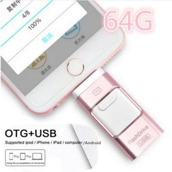 Hot Sale 64GB 2.0 USB I-Flash Drive U Disk Memory Stick StorageAdapter USB Flash Drive For IPhone OTG Phone Android Computers 3 IN1 - Intl Mei 2019 - 3 Hot Sale 64GB 2.0 USB i-Flash Drive U Disk Memory Stick StorageAdapter USB Flash Drive For iPhone OTG Phone Android Computers 3 IN1 - intl - 3