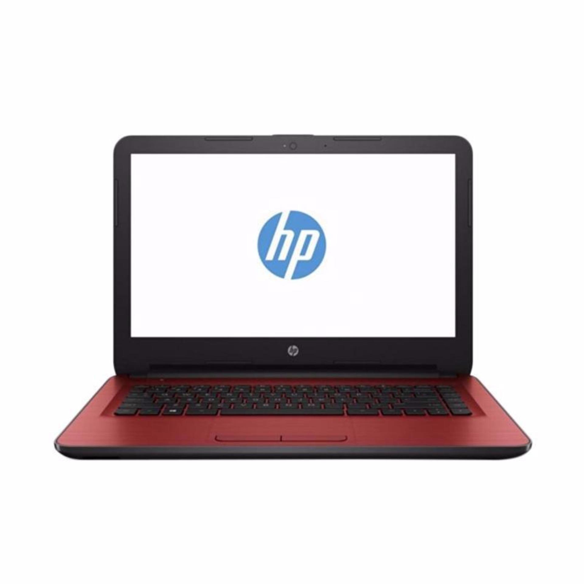 HP 14-BW018AU Notebook - Red [AMD A9-9420/ 4GB/ DOS]