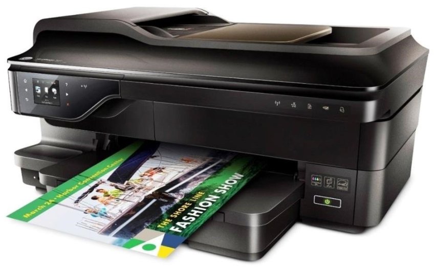 image:                  HP Officejet 7612 Wide Format e-All-In-One - Hitam                              