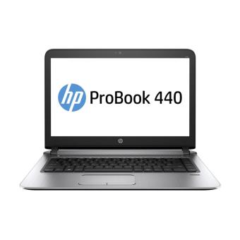 HP Probook 440 G3 - i5 6200U - 14 Inch - 4 GB - DOS - Hitam  