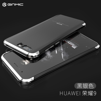 Gambar Huawei logam lulur anti Drop penuh cangkang keras handphone shell