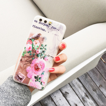 Gambar Huawei p10 p10plus kepribadian silikon merek populer dari soft shell shell ponsel