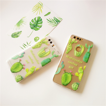 Gambar Huawei p9 mate8 matte all inclusive pelindung lengan kaktus