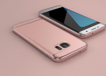 Hybrid 3 In1 Phone Case Dengan Full HD Cakupan Tempered Glass / Hard Plastik PC Matte Ponsel Pelindung Kembali Cover Shell Untuk Galaxy S7 Edge April 2018 - 5 Hybrid 3 In1 Phone Case dengan Full HD cakupan Tempered Glass / Hard plastik PC Matte ponsel pelindung kembali Cover Shell untuk Galaxy S7 Edge - 5