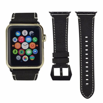 ICHECKEY Pommel Horse Retro Models 42mm Leather Apple IWatch Smart Watch Sport Band Quick Release Bracelet Strap Wristband Replacement Watchband For Apple Watch Band Series 1 Series 2 - Intl Pebruari 2019 - 4 ICHECKEY Pommel horse retro models 42mm Leather Apple iWatch Smart Watch Sport Band Quick Release Bracelet Strap Wristband Replacement Watchband for Apple Watch Band Series 1 Series 2 - intl - 4