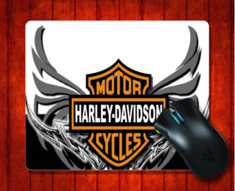 MousePad harley_davidson_logo_wallpapers_background for Mouse mat 240*200*3mm Gaming Mice Pad - intl