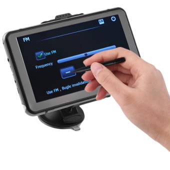 Allwin new 7 Mobil Gps Speedcam SAT NAV sistem navigasi Navigator POI 4 GB Kelabu