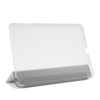 OH PU Leather Plastic Ultrathin Tri-fold Cover Stand for Apple iPad Mini 1/