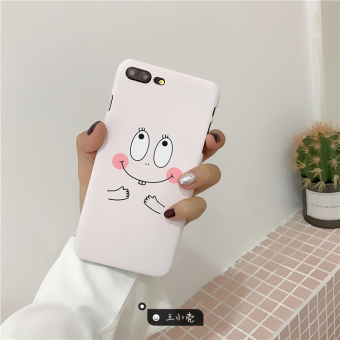 Gambar Ins iphone6plus7plus merah muda ayat yang sama beberapa shell telepon