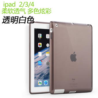 Gambar Ipad3 Air1 Air2 Silikon Anti Jatuh Bungkus Penuh Casing Transparan Casing