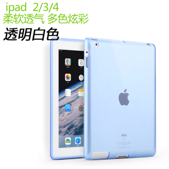 Gambar Ipad3 Air1 Air2 Silikon Anti Jatuh Bungkus Penuh Casing Transparan Casing