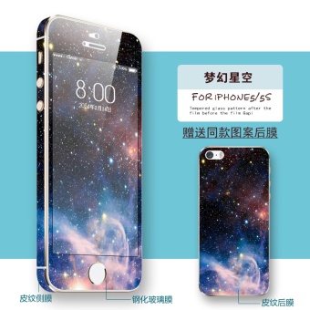 Gambar Iphone5s Apel telepon baja pelindung layar pelindung layar pelindung layar kaca pelindung layar