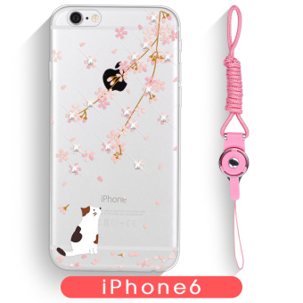 Gambar Iphone6 6 Splus iphone6plus merek populer silikon telepon shell pelindung lengan