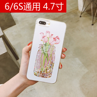 Gambar Iphone6plus 6plus cairan apel all inclusive lembut penutup shell telepon