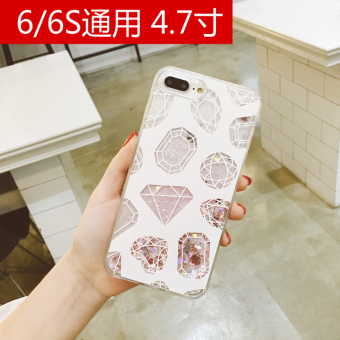 Gambar Iphone6plus 6plus cairan apel all inclusive lembut penutup shell telepon