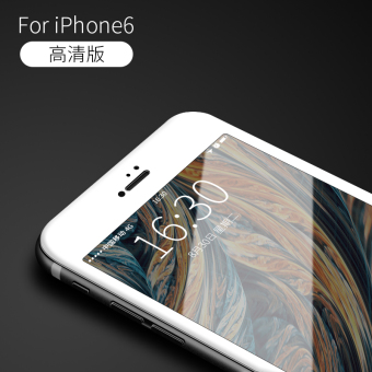 Gambar Iphone6plus i6 ultra tipis layar penuh anti sidik jari pelindung layar pelindung layar