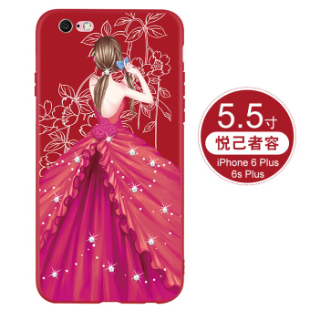 Gambar Iphone6splus Karakter Silikon Merah Enam Softcase Casing HP