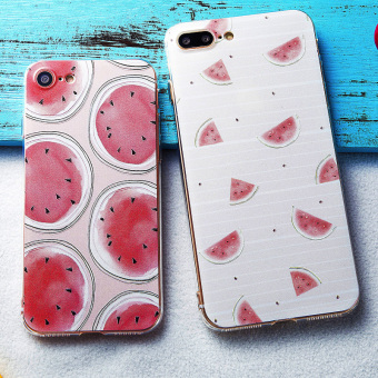 Gambar IPhone7 7 Plus 8 PLUS 6s5s Transparan Apple ID Casing Lunak Casing HP