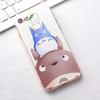 Gambar IPhone7 7 Plus I5SE Transparan Apple ID Baru Sangat Tipis Totoro Casing HP