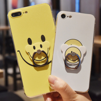 Gambar IPhone7 7 Plus Iphone8 Silikon Tujuh Ukiran 3 Dimensi Casing Casing HP