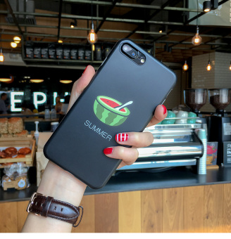 Gambar Iphone7 7plus lucu semangka musim panas apel telepon shell