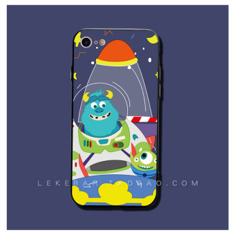 Iphone77splus rambut lucu beberapa kartun mata besar aberdeen lengan pelindung shell telepon Iphone77splus rambut lucu beberapa kartun mata besar aberdeen lengan pelindung shell telepon