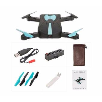 JDTOYS JD-18 Drone Mini Selfie RC Quadcopter - Biru